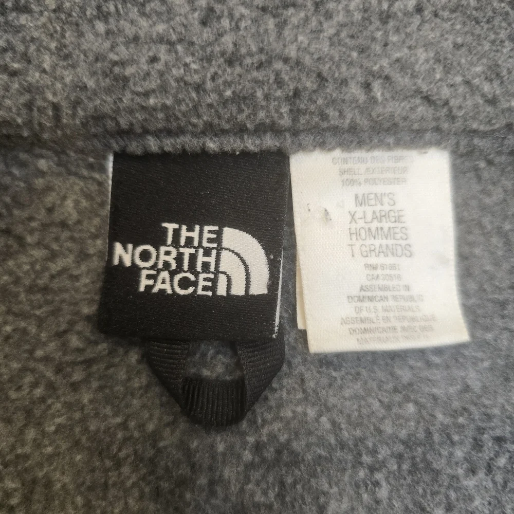 THE NORTH FACE Men’s Fleece Sherpa Full Zip Jacket Size Xl  Gray